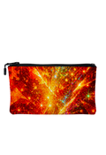 Inferno Burst Card Zipper Pouch