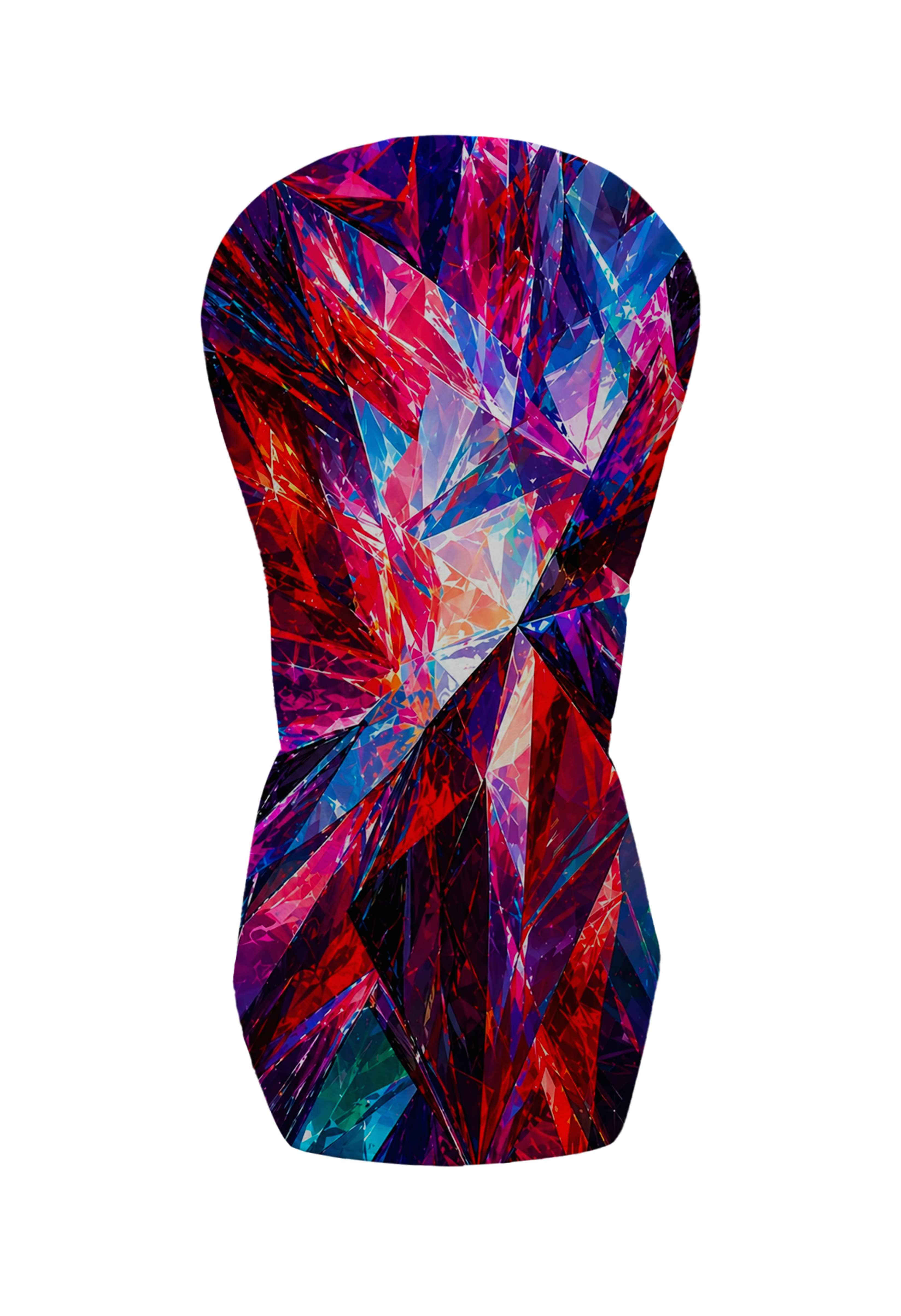 Neon Shard Card Driver Cover