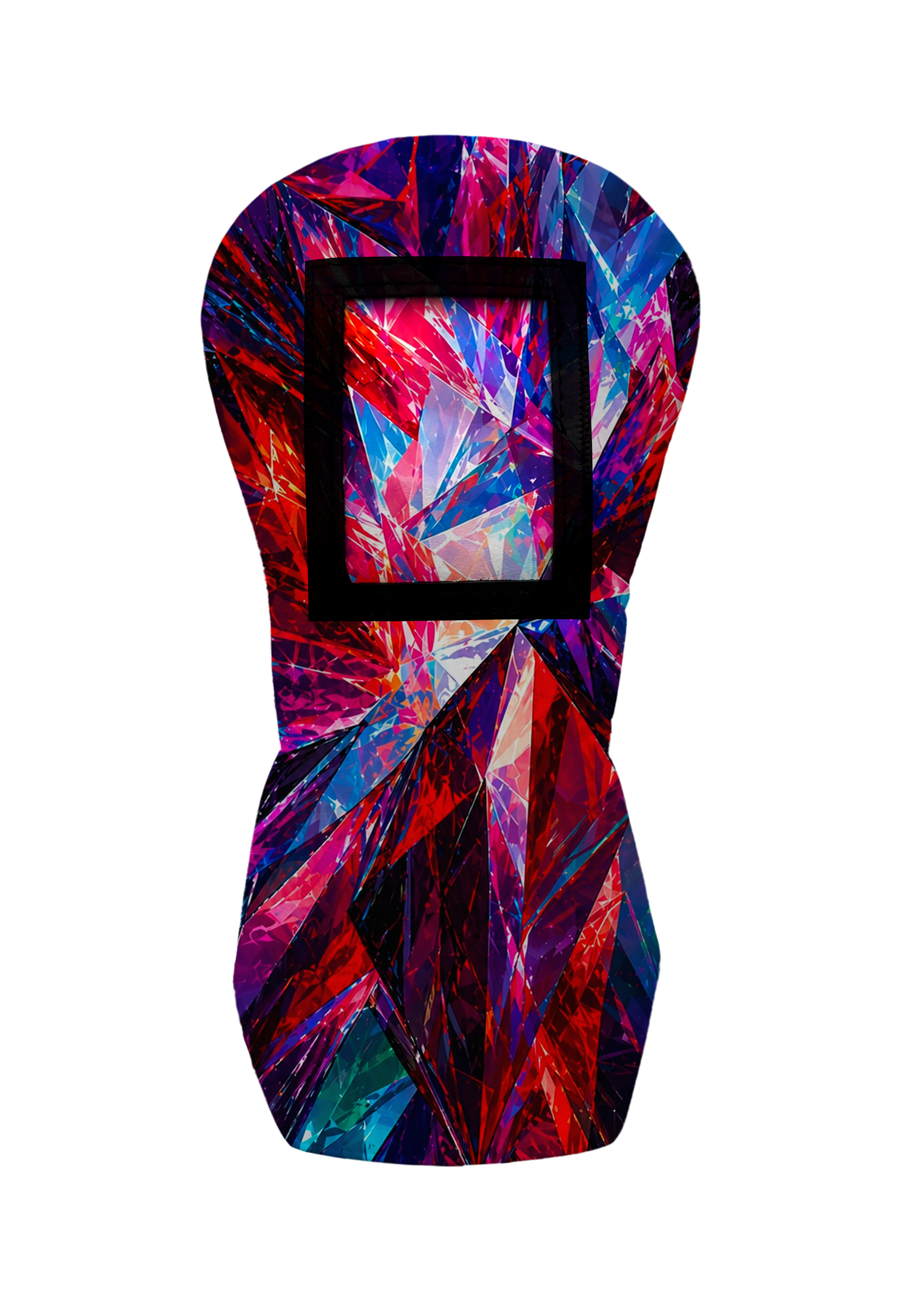 Neon Shard Card Driver Cover