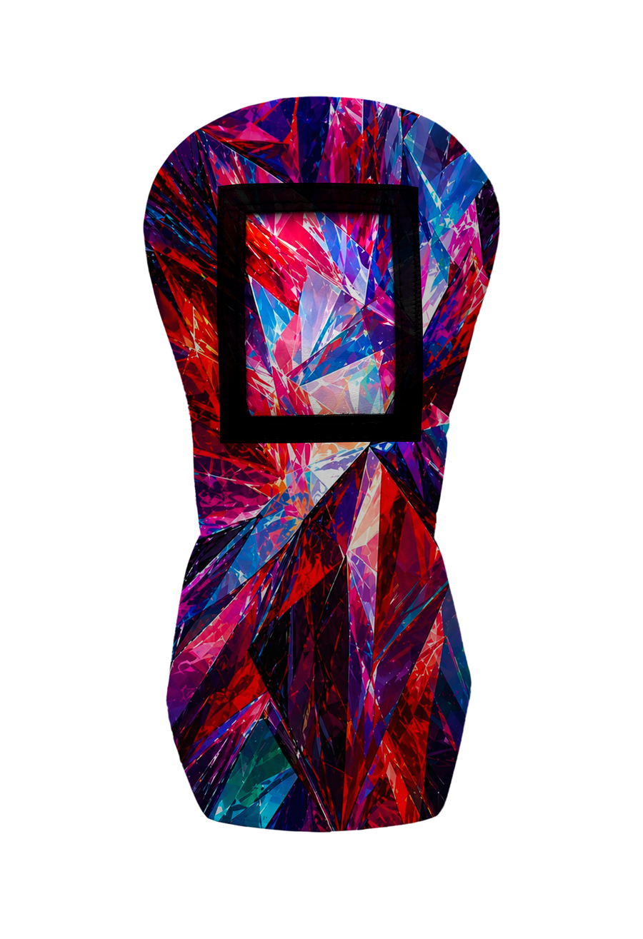 Neon Shard Card Driver Cover