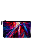 Neon Shard Card Zipper Pouch