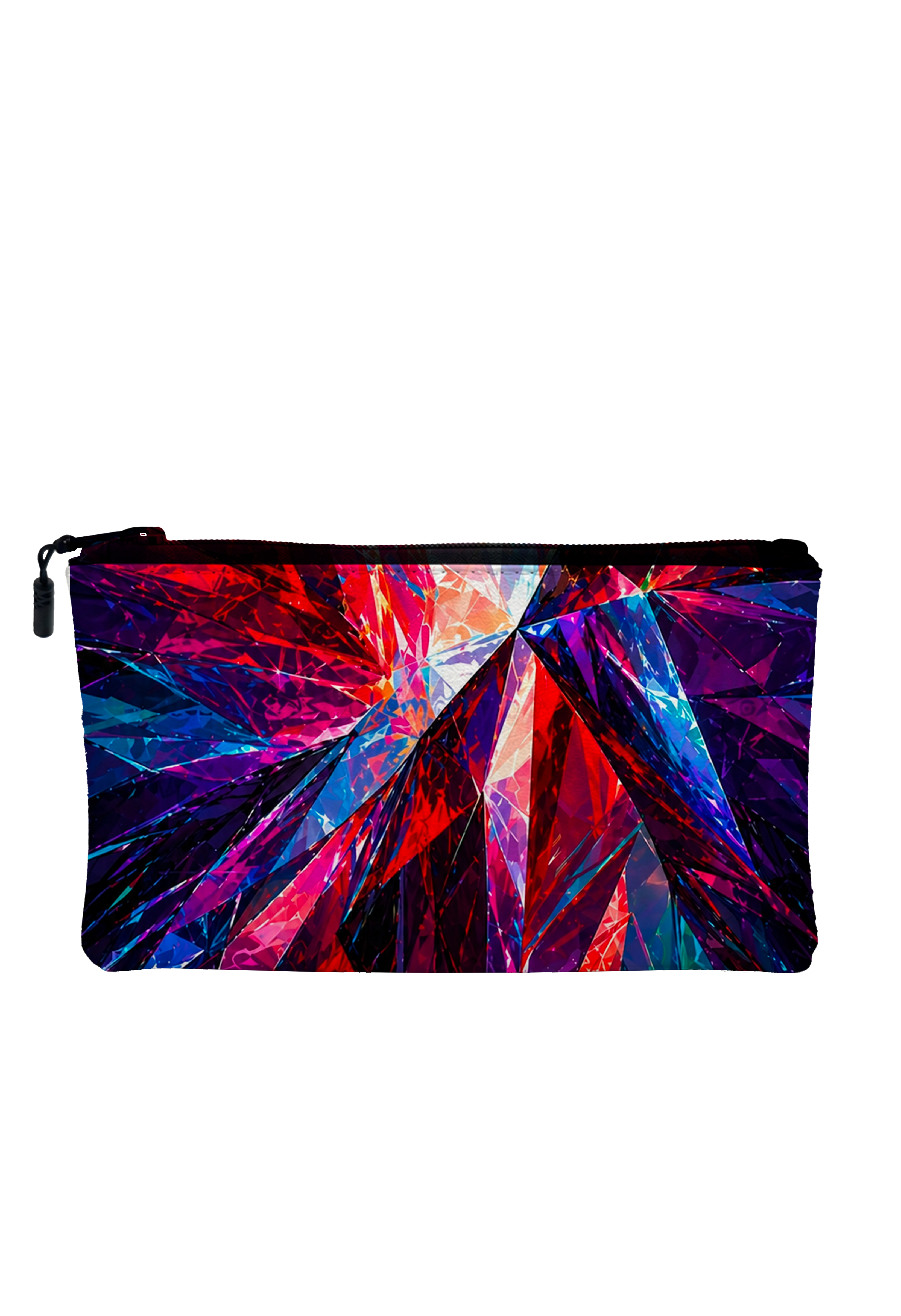 Neon Shard Card Zipper Pouch